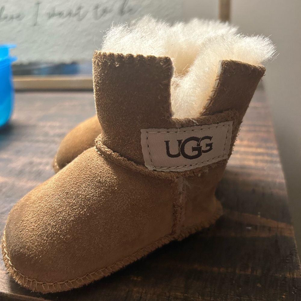 UGG Brown Infant Booties